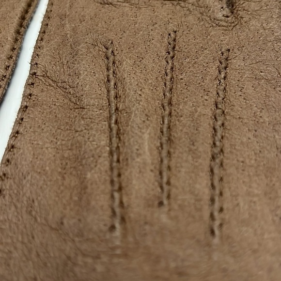 Shalimar Hand stitched Pig Skin Leather Women’s Gloves Size 7 NOS - Picture 6 of 7